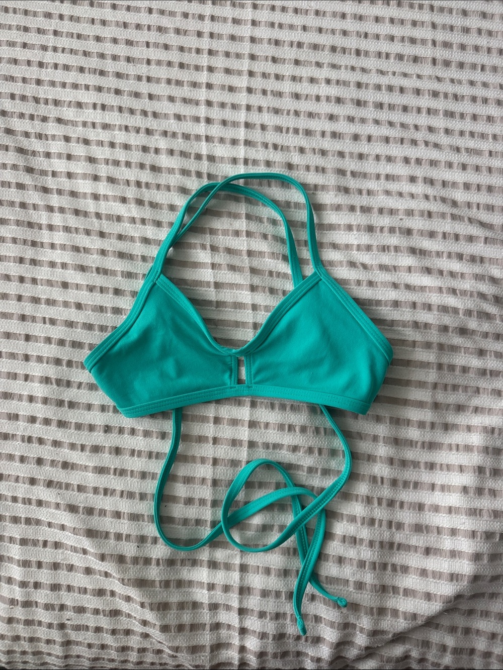 Jolyn Clothing Teal Bikini Top
